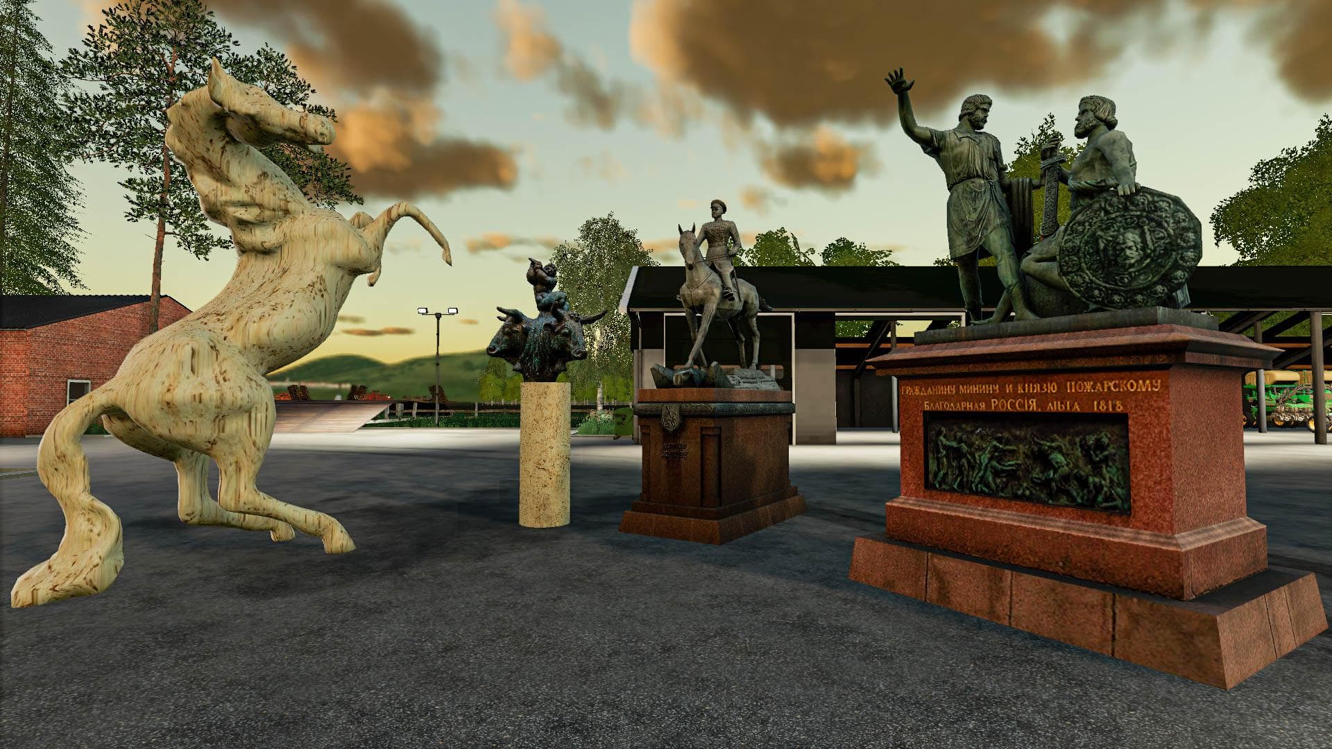 MONUMENTAL SCULPTURES PACK