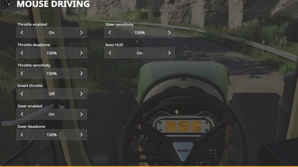 MOUSE DRIVING