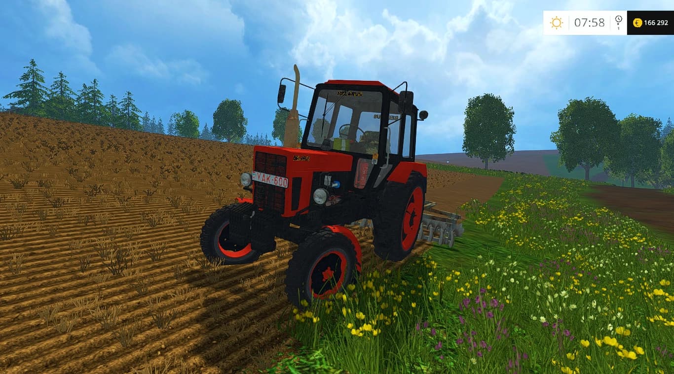 MTZ 80 2WD RED CABINE