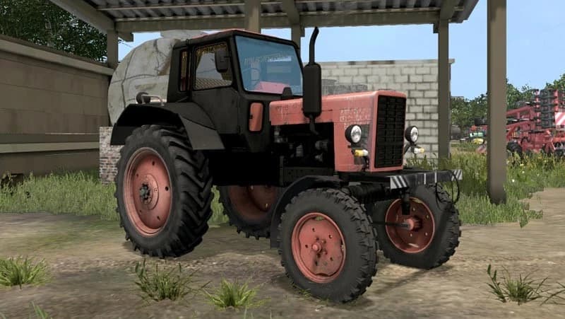 MTZ 80 RED OLD 2WD