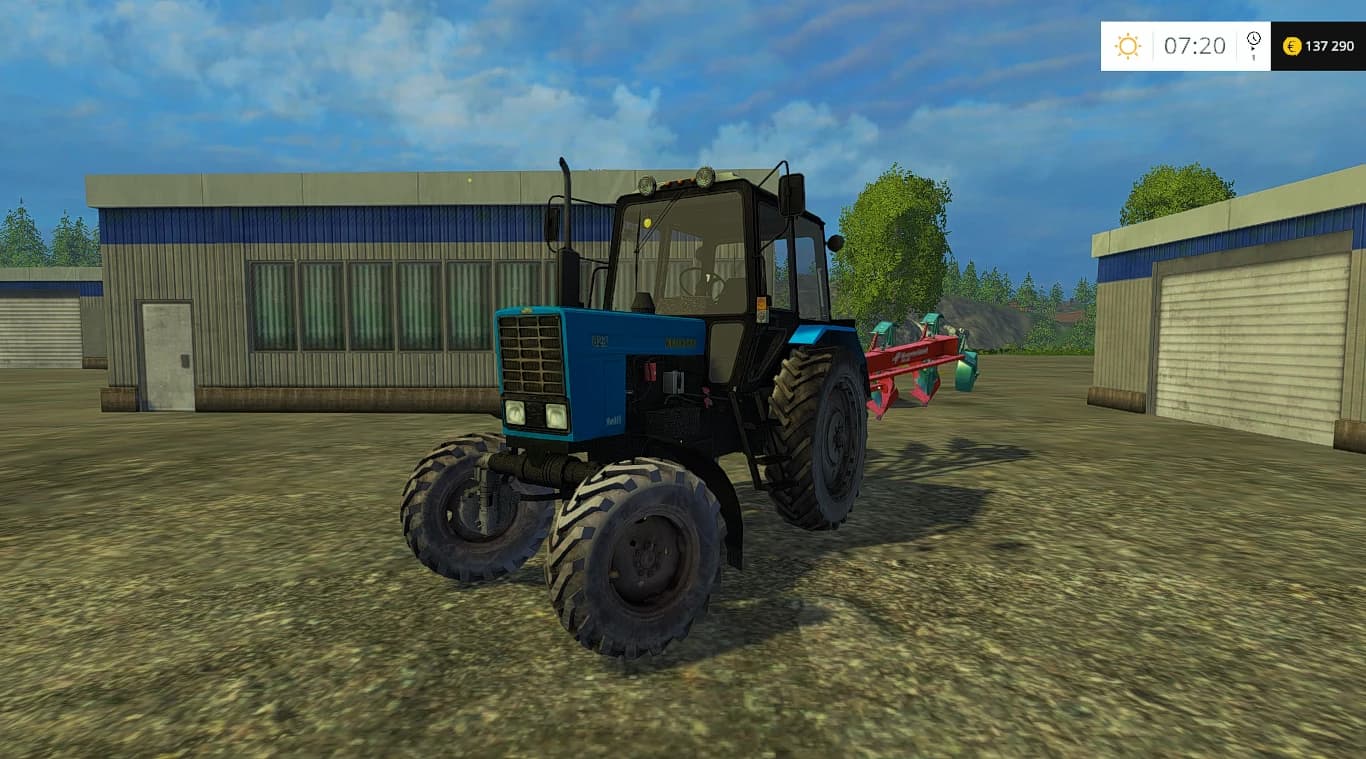 MTZ 82.1 4WD BLUE OLD