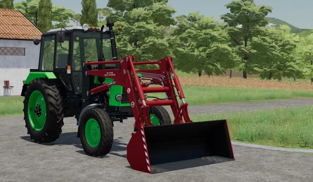 MTZ 82.1 + FRONTLOADER 4