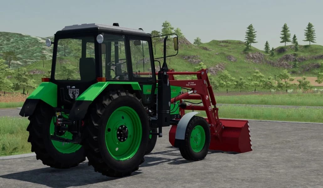 MTZ 82.1 + FRONTLOADER 3