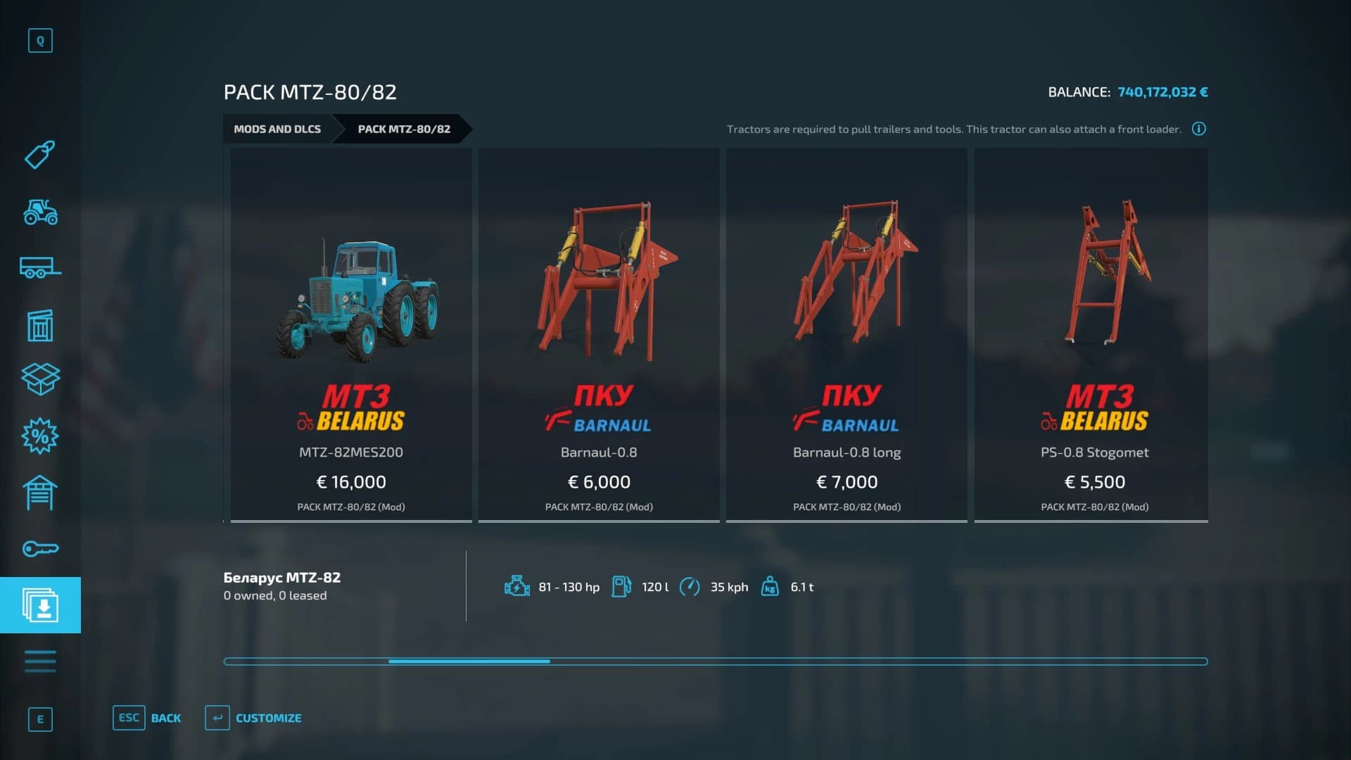 MTZ PACK