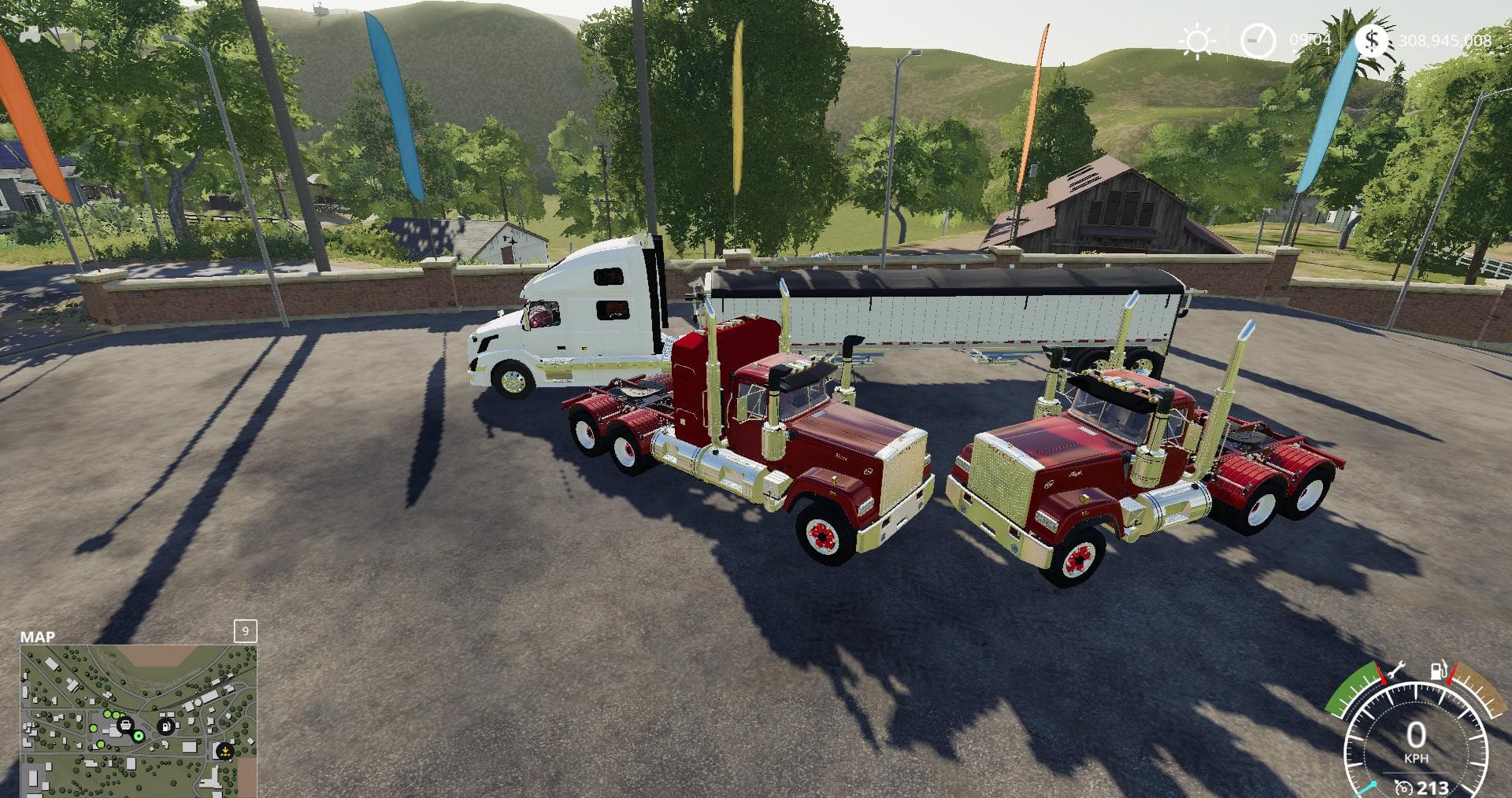 Mack Daycab and Sleeper 3
