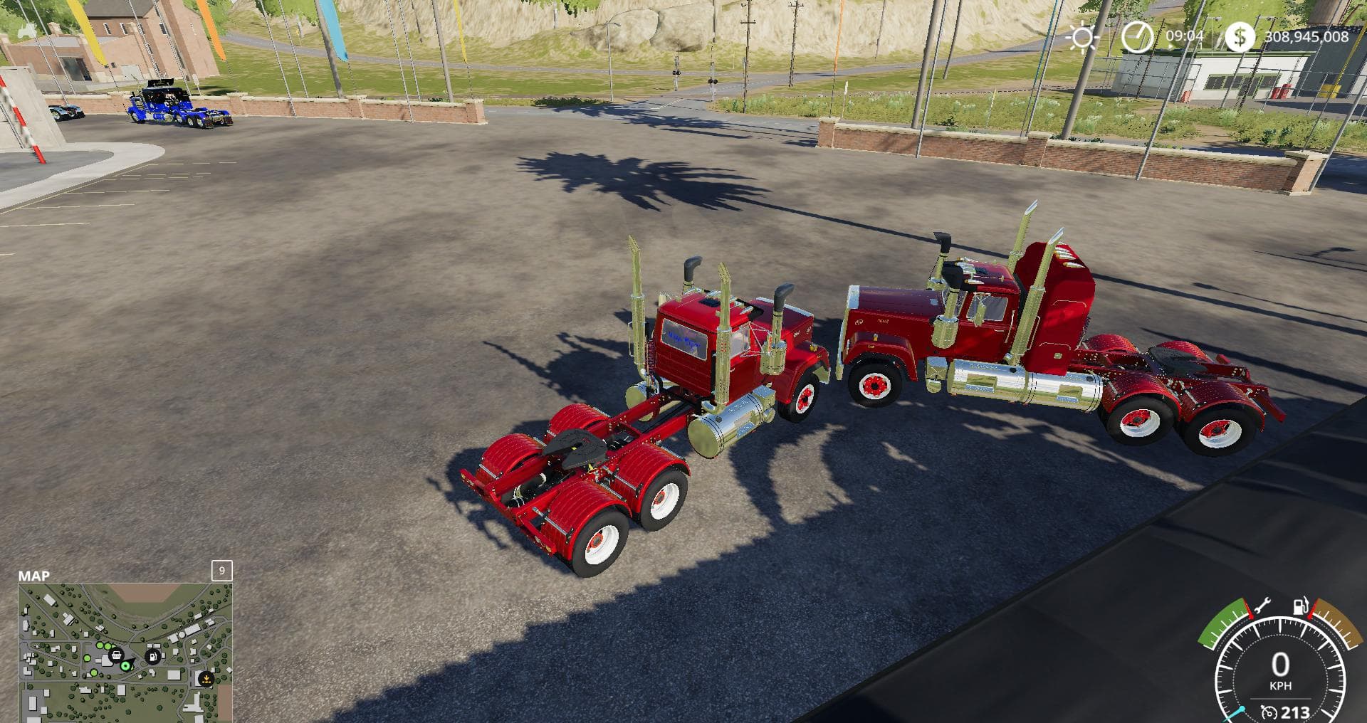 Mack Daycab and Sleeper 2