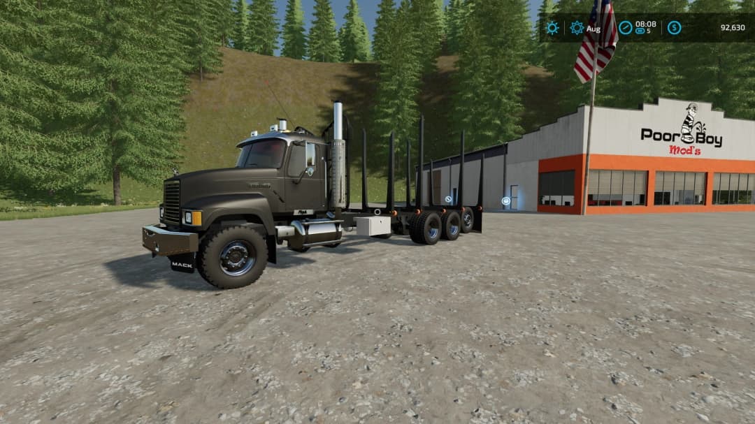 Mack Log Truck