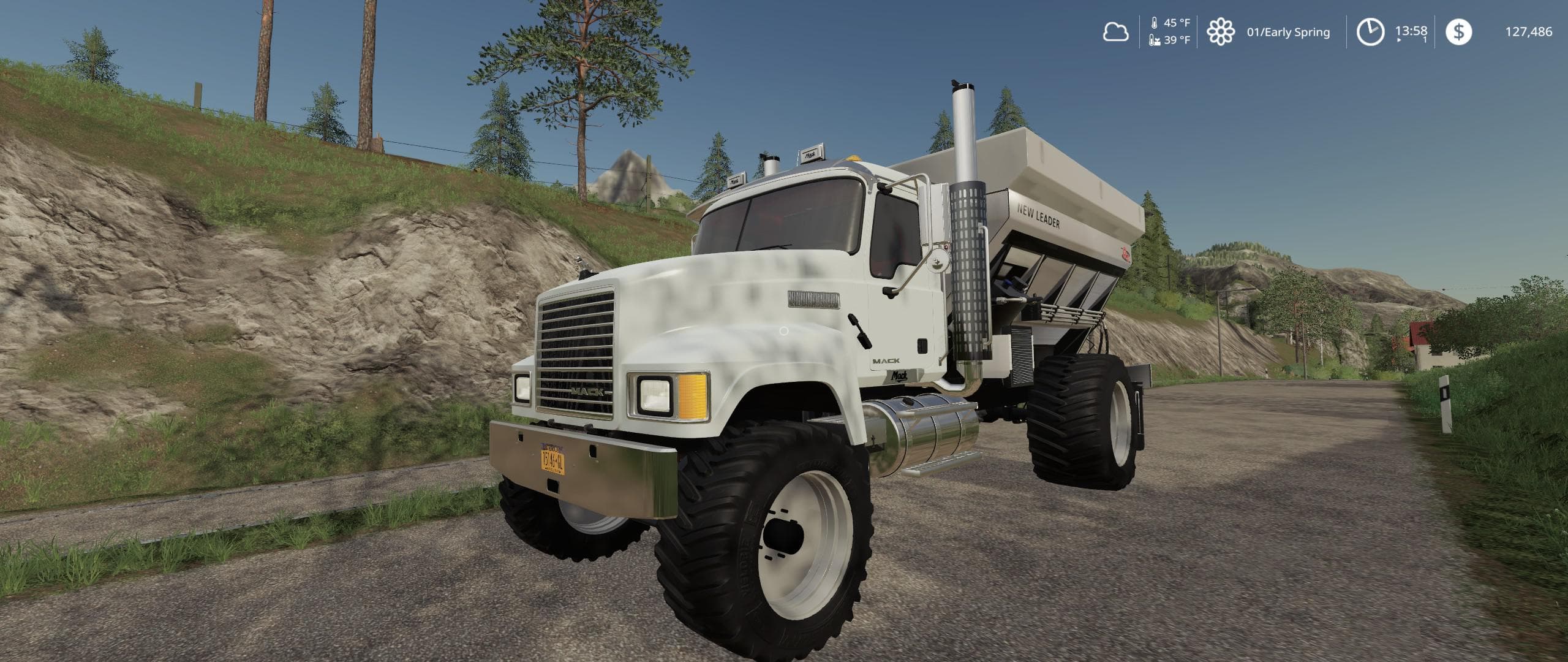 Mack Pinnacle Spreader Truck 3