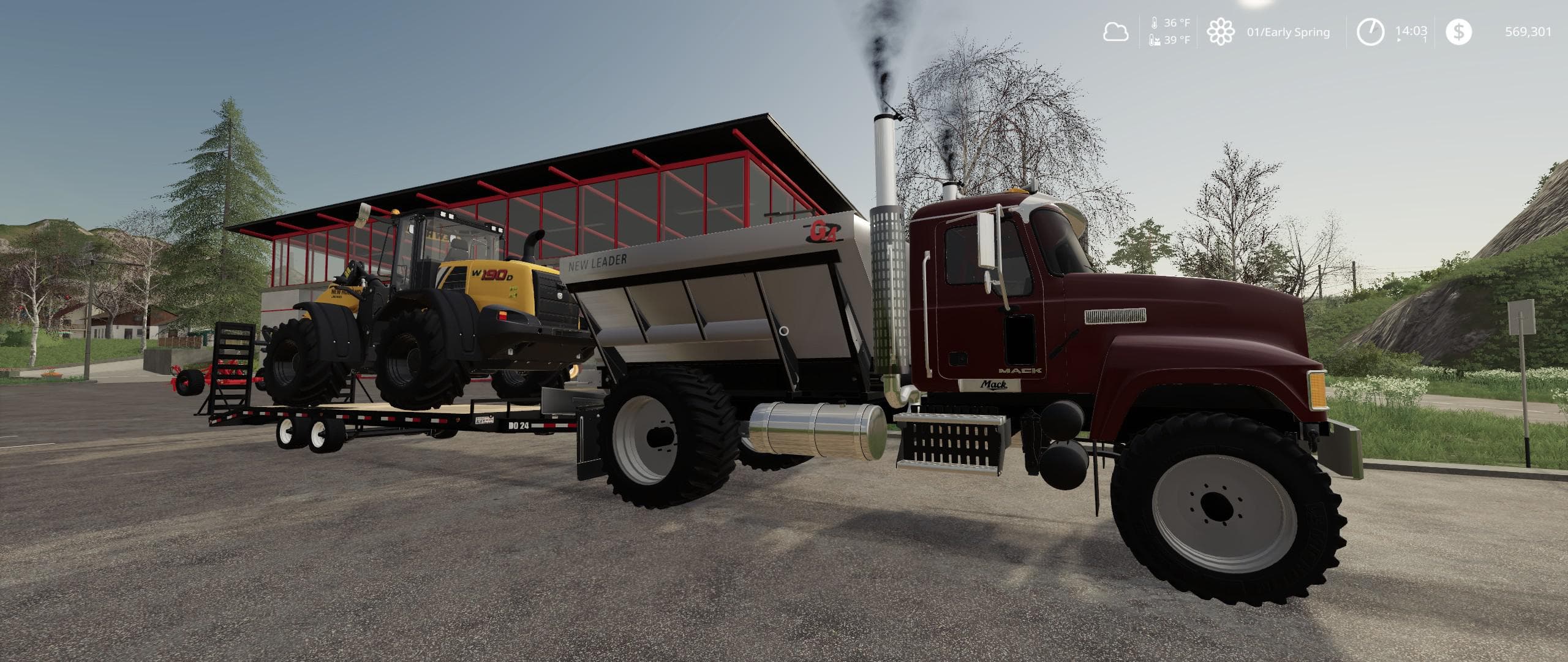 Mack Pinnacle Spreader Truck 2