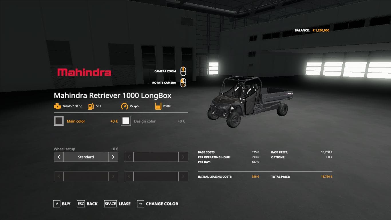 Mahindra Retriever Pack 5