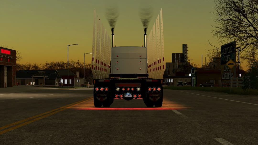 Manac Log Trailer 2