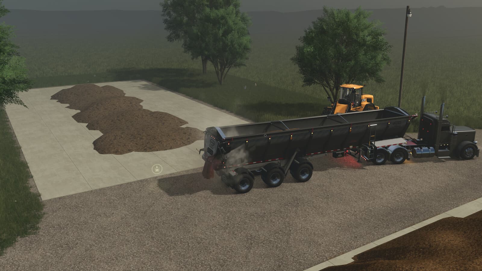 Manure Storage Pad