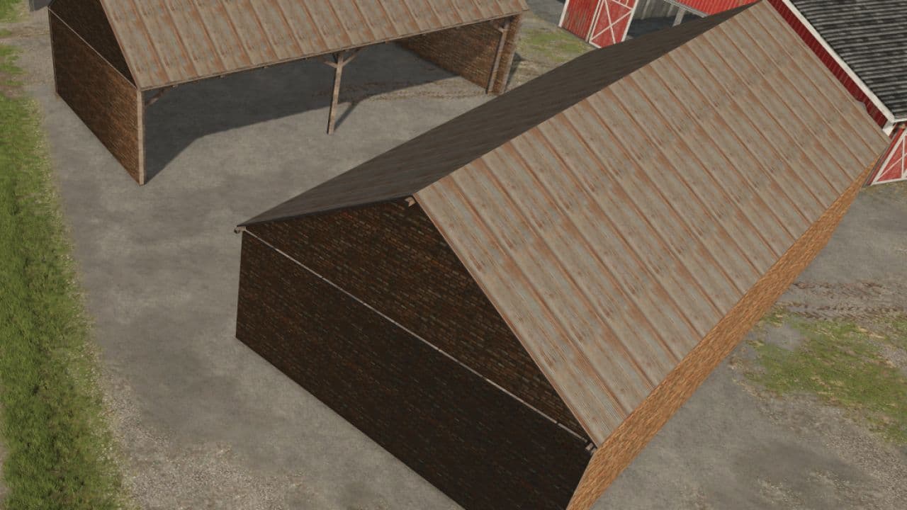 Medium brick shed 2