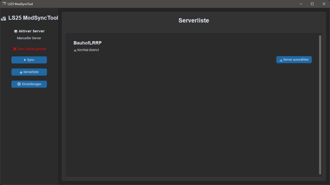 Mod Sync Tool With Server List 3