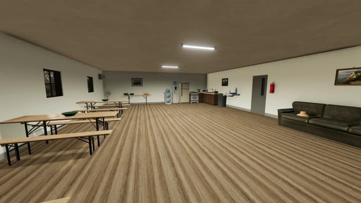 Modern 72x160 Shed 3