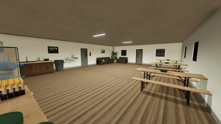Modern 72x160 Shed 2