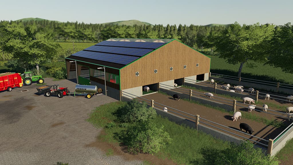 Modern Pigs Barn 5