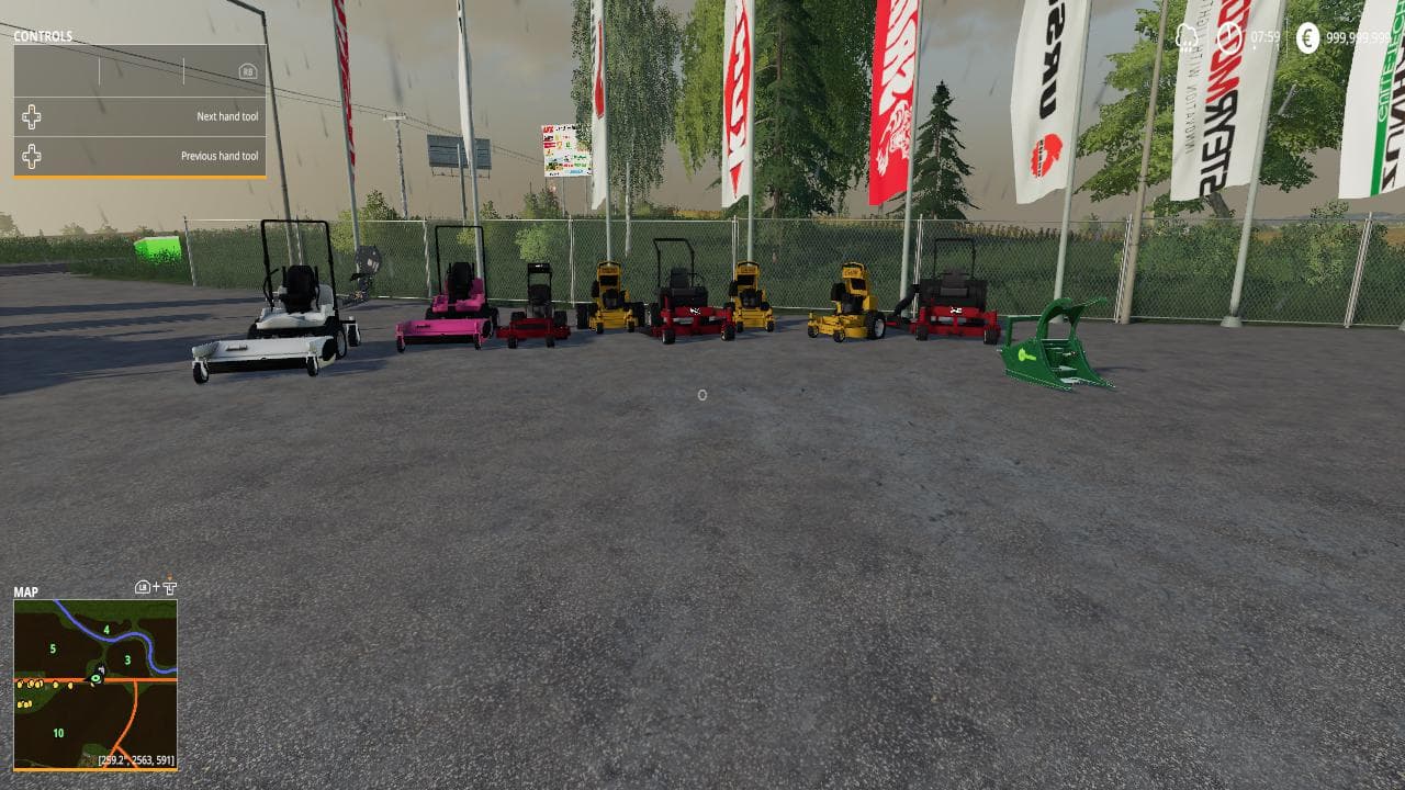 Mower pack