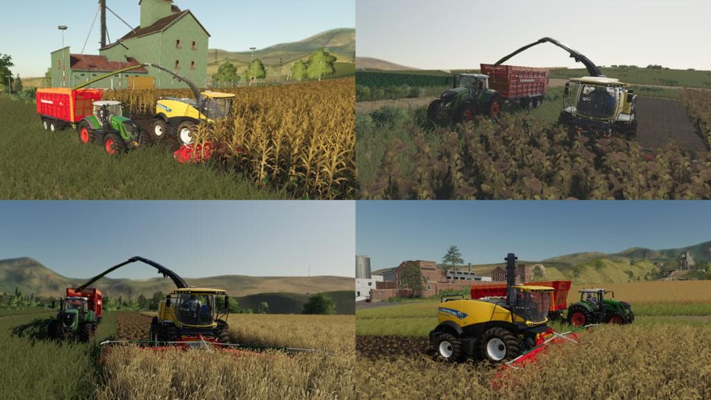 Multi Harvest Headers 2