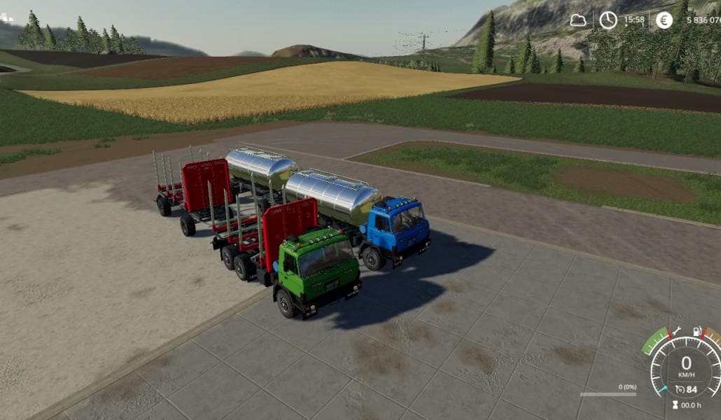 NASTABY TATRA 815 4