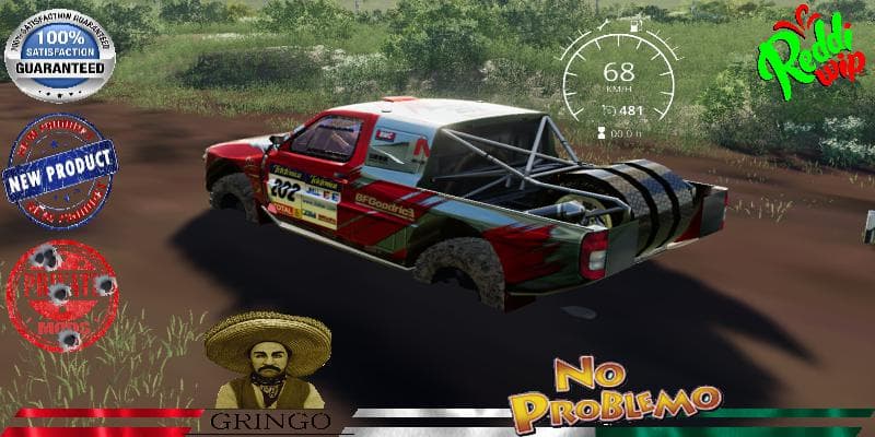 NAVARA T1 PICK UP RED DAKAR 2