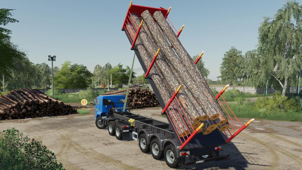 NEFAZ 9509 LOGGING TRUCK 5