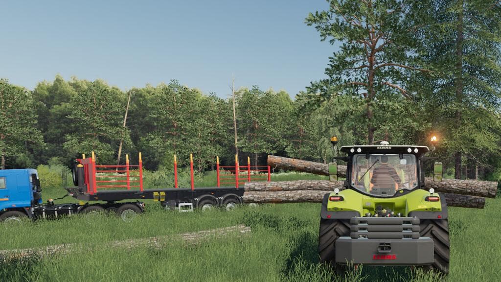 NEFAZ 9509 LOGGING TRUCK 3