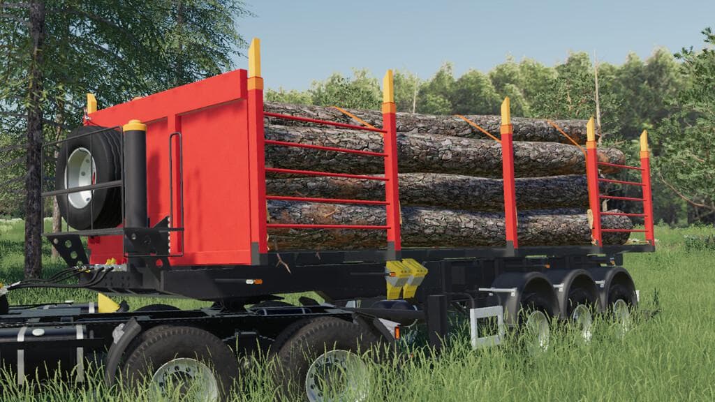 NEFAZ 9509 LOGGING TRUCK 2