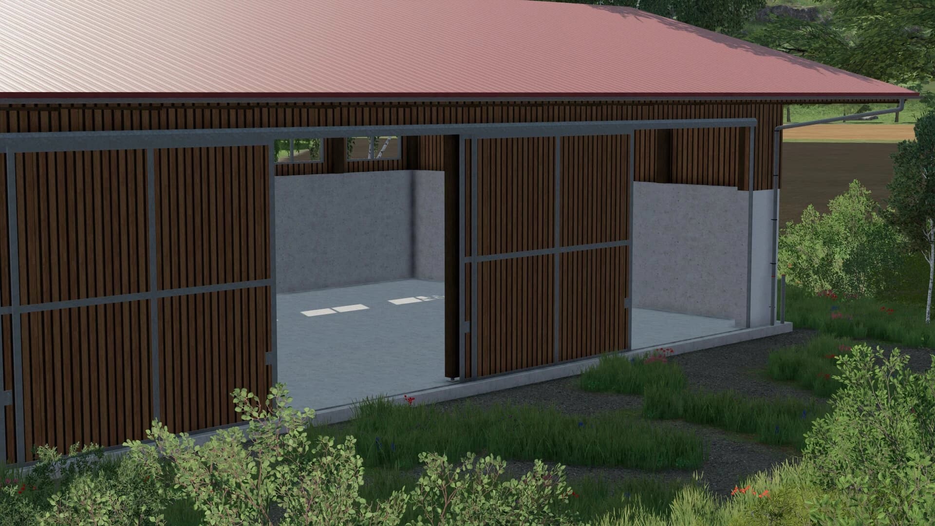 NEW HALL WITH ROLLER DOORS 3