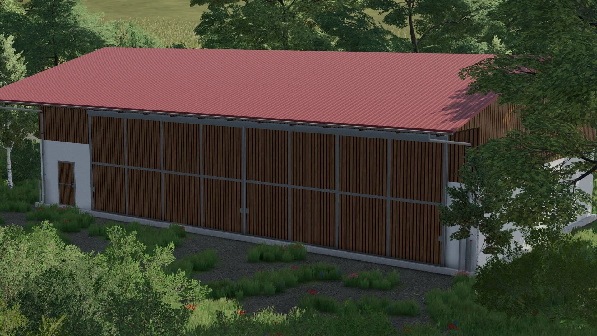 NEW HALL WITH ROLLER DOORS 2