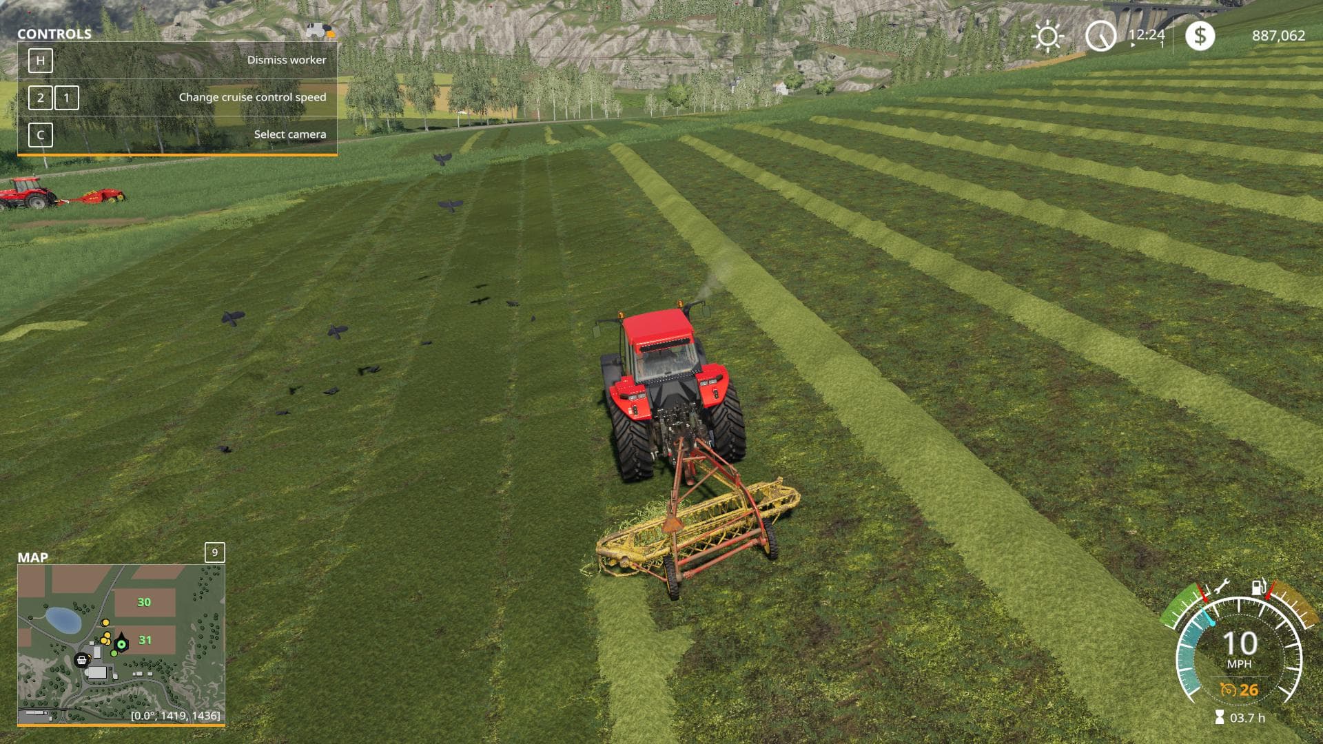 NEW HOLLAND 258 RAKE/TEDDER 3