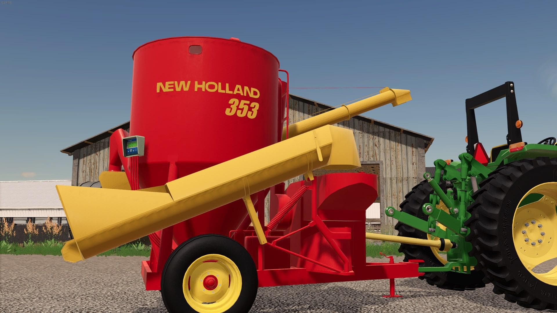NEW HOLLAND 353 GRINDER MIXER 2