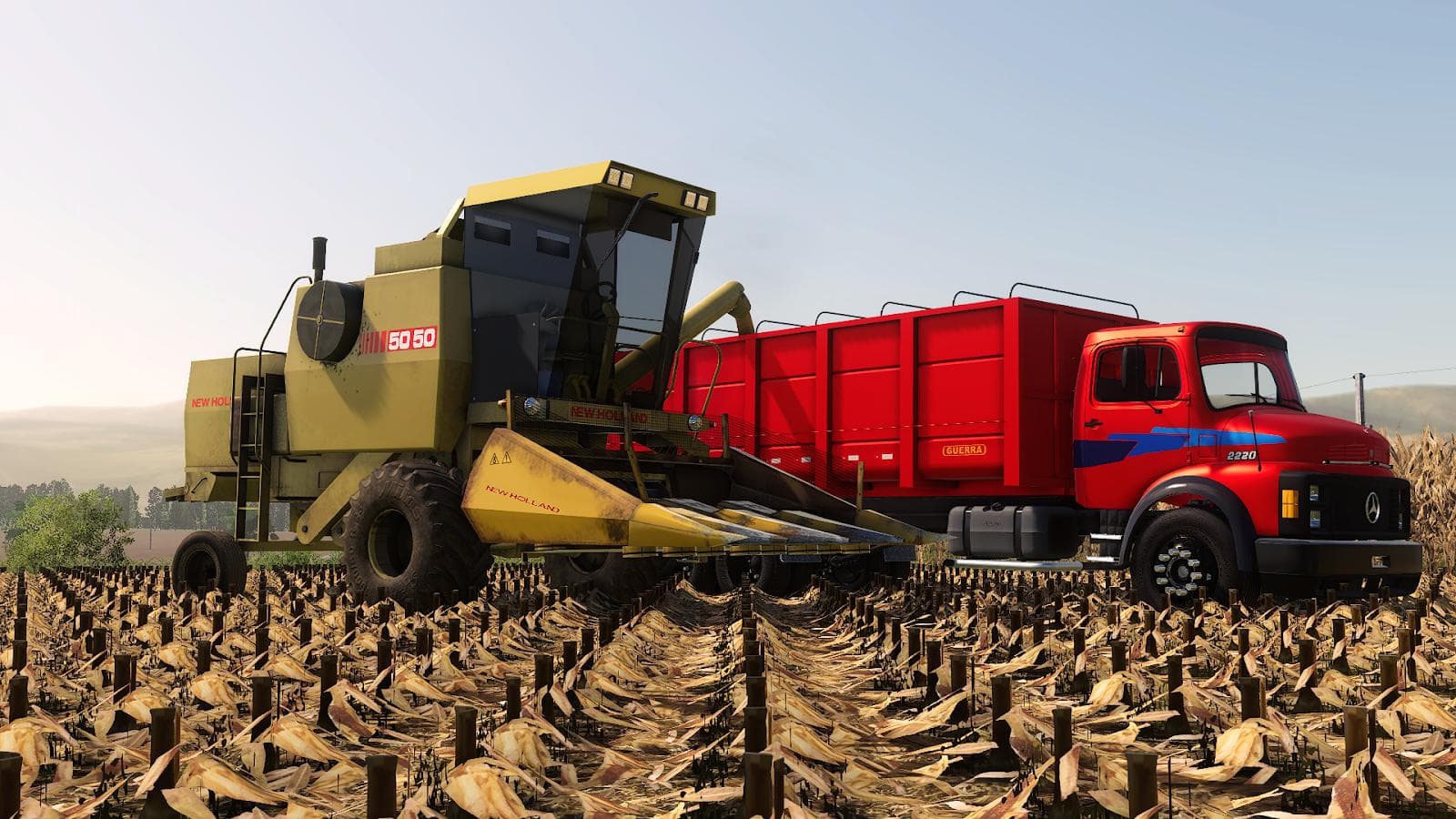 NEW HOLLAND 50505 + PLATFORMS 4