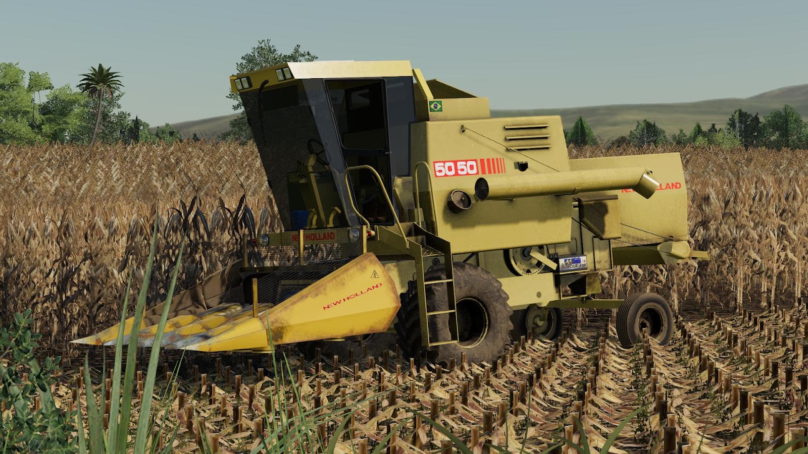 NEW HOLLAND 50505 + PLATFORMS 3