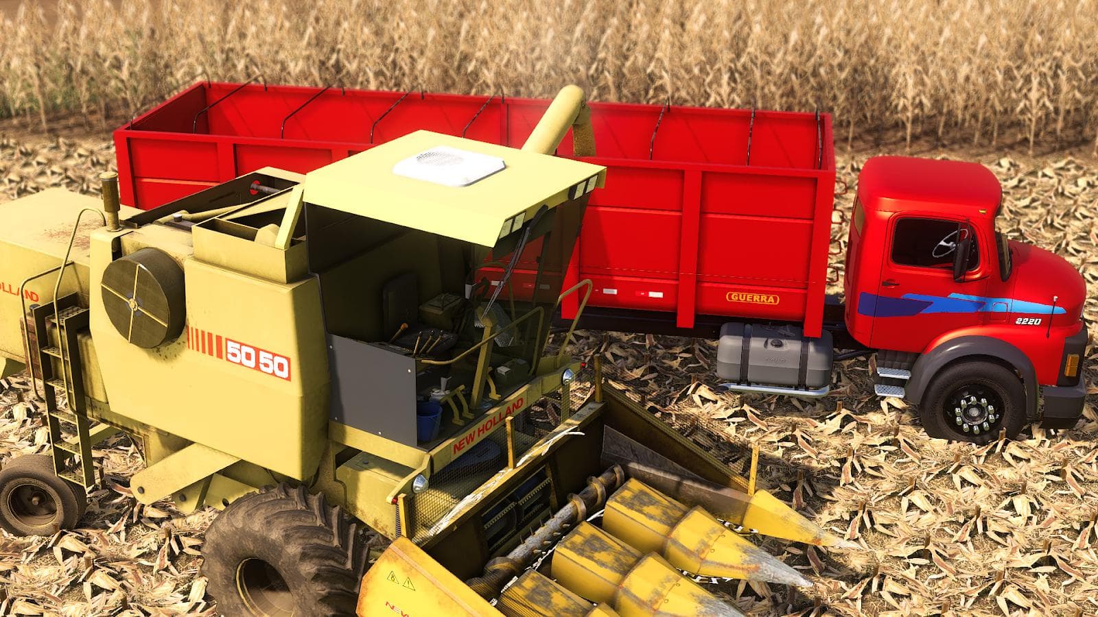 NEW HOLLAND 50505 + PLATFORMS