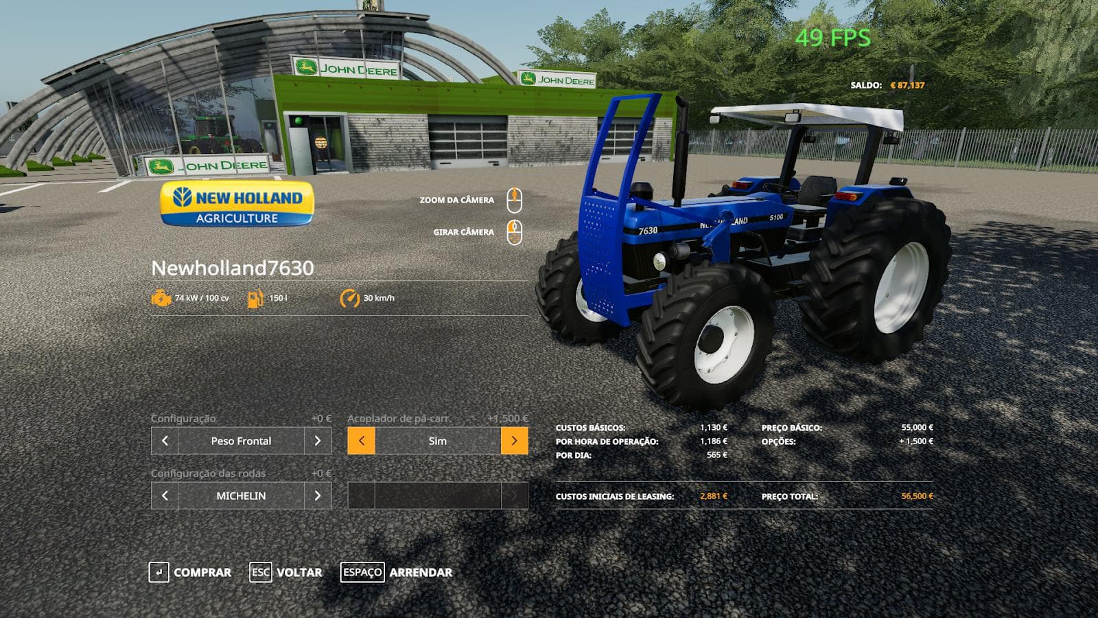 NEW HOLLAND 7630