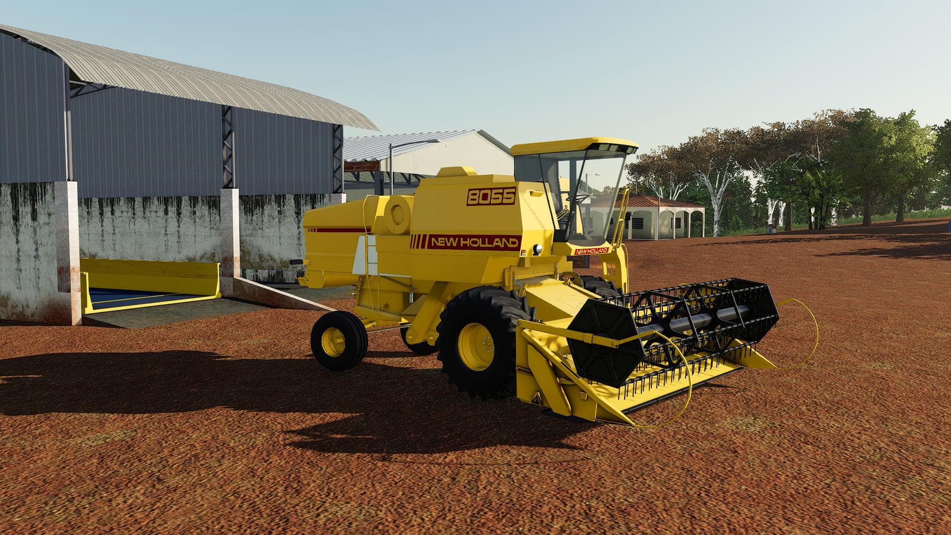 NEW HOLLAND 8055 + CUTTERS 2