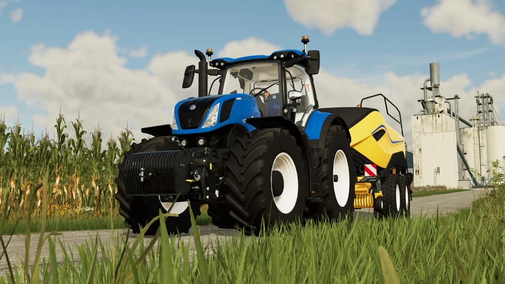 NEW HOLLAND 850KG WEIGHT