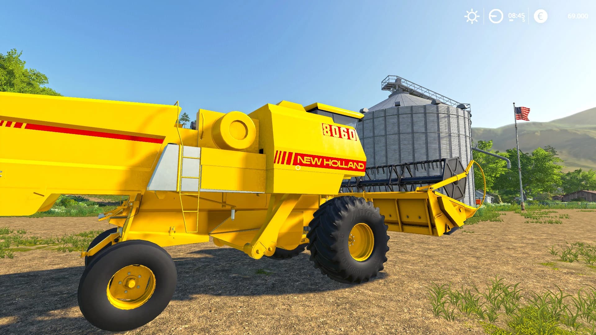 NEW HOLLAND CLAYSON 8060 2