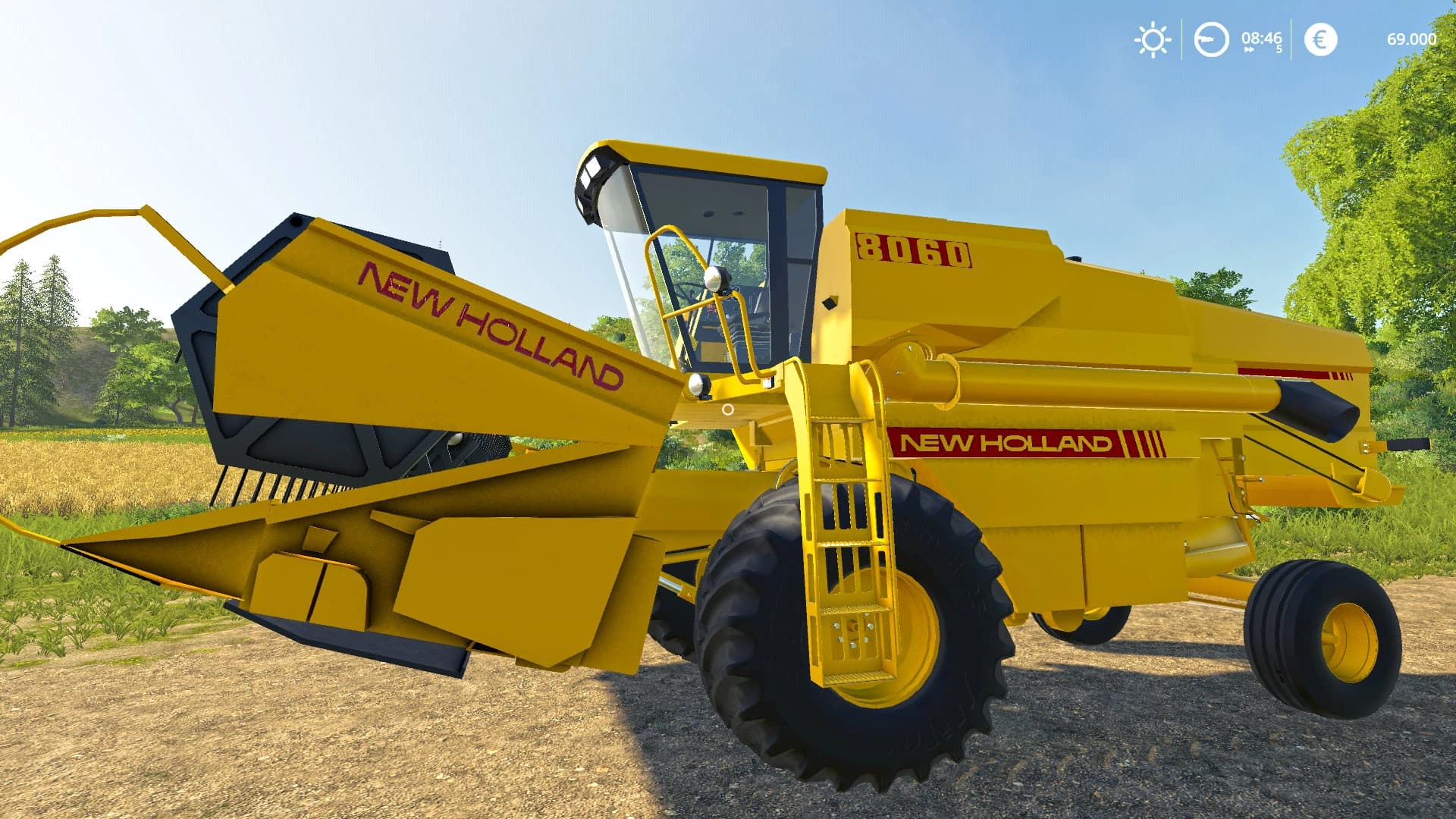 NEW HOLLAND CLAYSON 8060
