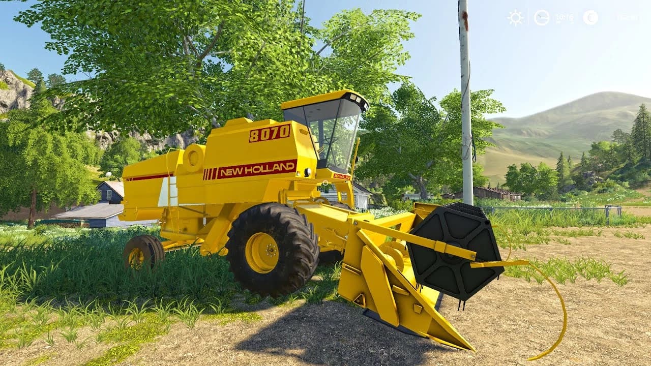 NEW HOLLAND CLAYSON 8070