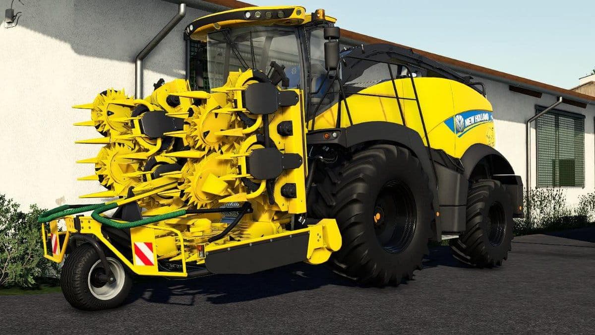 NEW HOLLAND FR850 YELLOW BULL 3