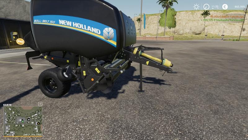 NEW HOLLAND ROLL-BELT 150