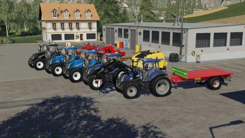 NEW HOLLAND T5 SERIES MODDED 5