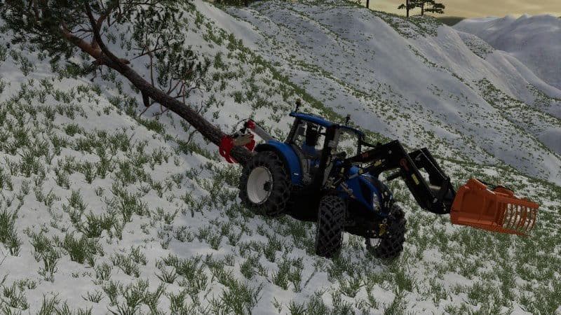 NEW HOLLAND T5 SERIES MODDED