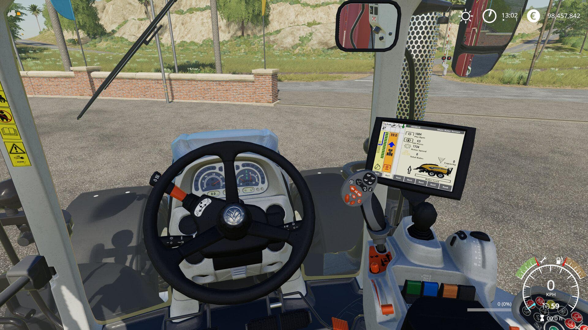 NEW HOLLAND T7 EXTENDED HUD 2