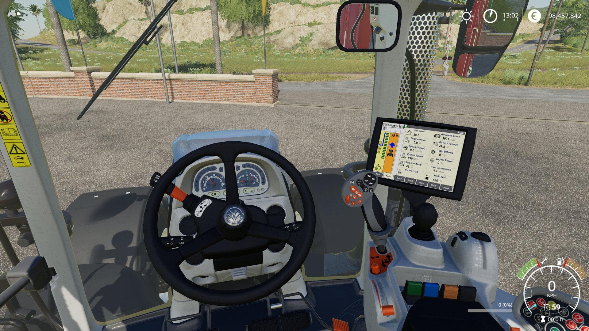NEW HOLLAND T7 EXTENDED HUD