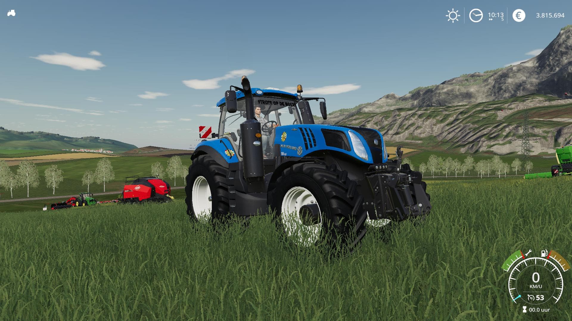 NEW HOLLAND T8 KO SJOTTEN 3