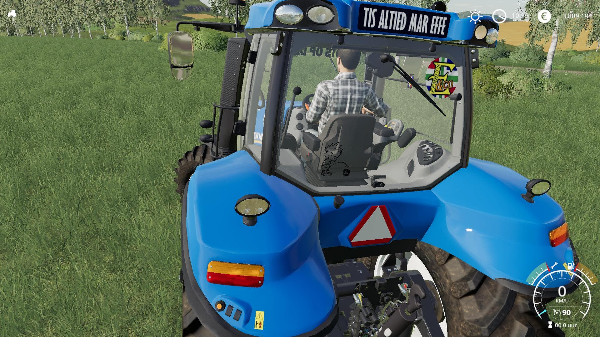 NEW HOLLAND T8 KO SJOTTEN 2