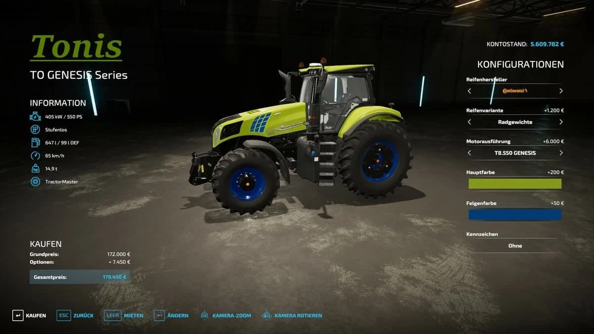 NEW HOLLAND T8 2